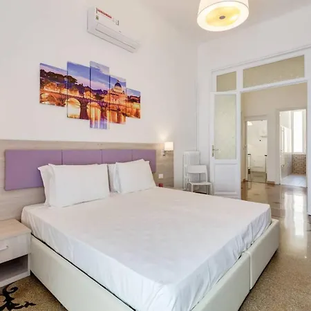 Lägenhet Bright And Modern 2 Bed Flat In Prati